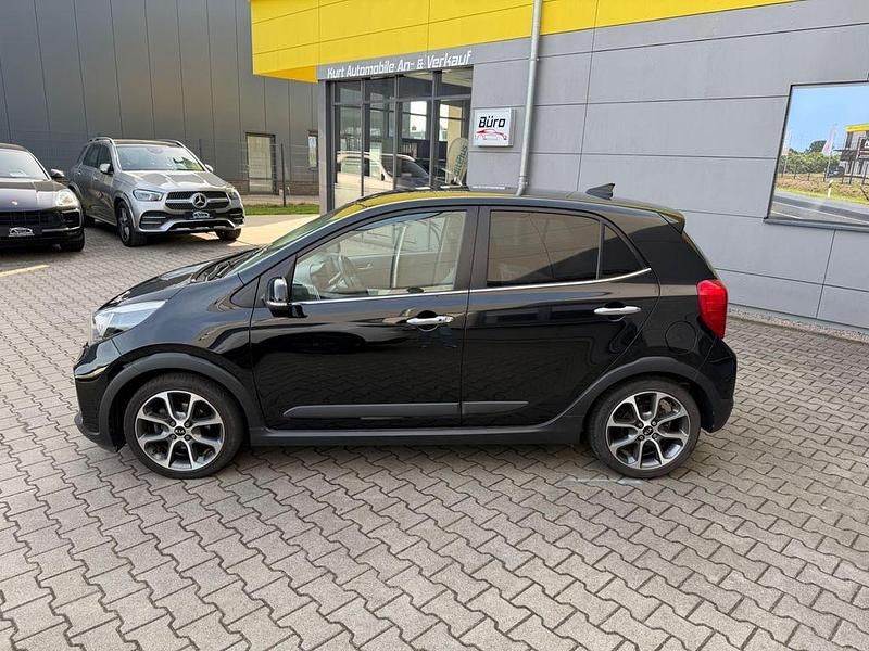 Gebraucht Kia Picanto X-Line 101 PS (74 kW) 2018 Schwarz Kleinwagen