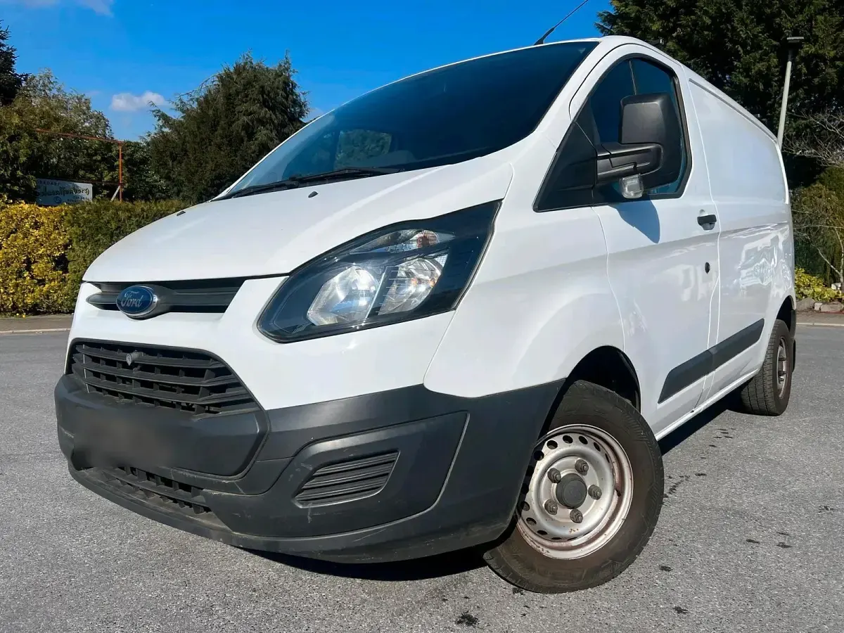 Gebraucht Ford Transit Custom 101 PS (74 kW) 2014 Weiß Van / Kleinbus