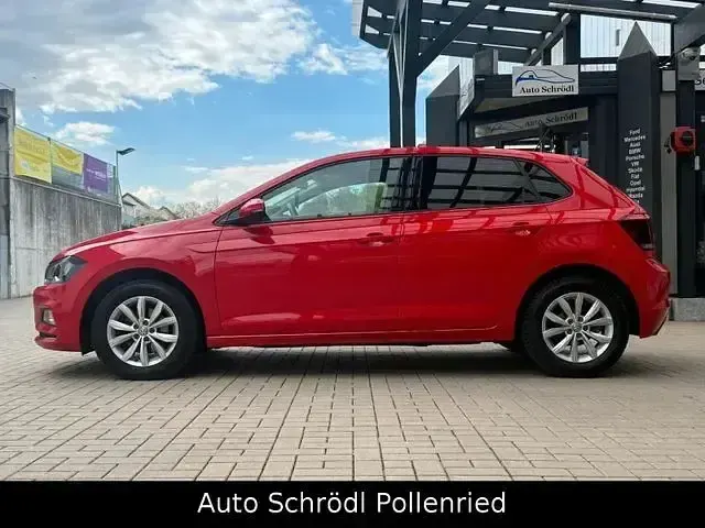 Usata VW Polo Highline 116 CV (85 kW) 2020 Rosso Utilitaria