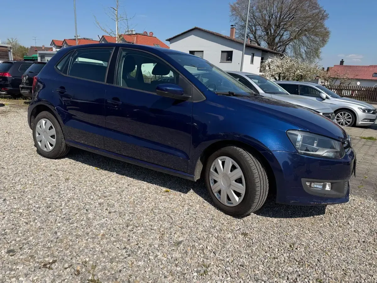 Occasion VW Polo 69 ch (50 kW) 2012 Bleue Citadine