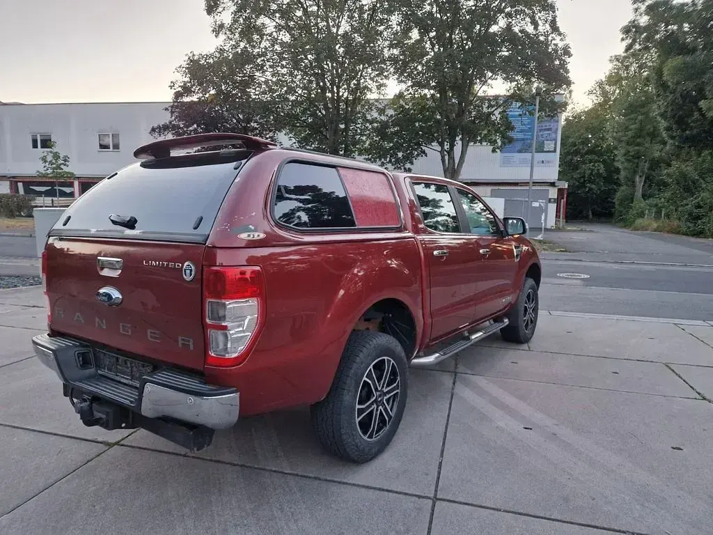 Gebraucht Ford Ranger Limited 150 PS (110 kW) 2014 Rot Pickup