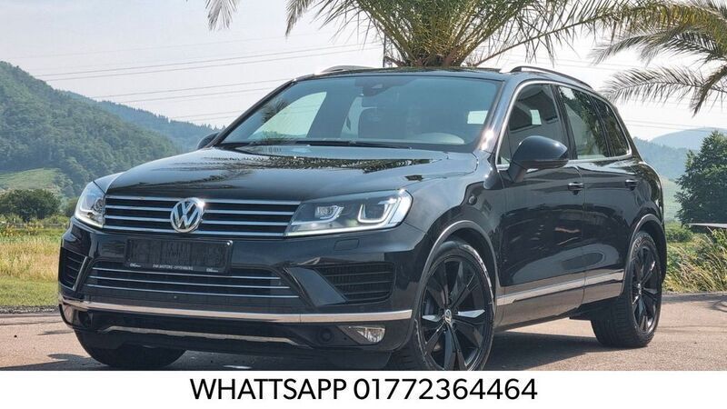 Schwarz Gebraucht 2015 VW Touareg Exclusive SUV | 21.299 € (Etwas zu teuer) - Bild 1/4