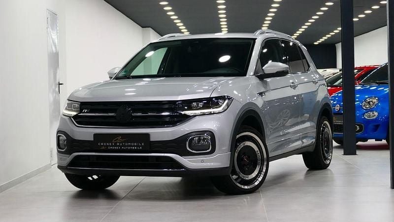 Silber Gebraucht 2022 VW T-Cross R-line SUV | 21.490 € (Guter Preis) - Bild 1/4
