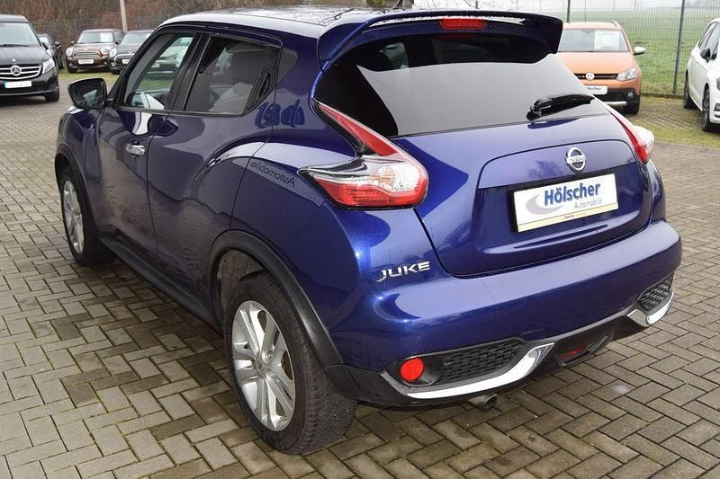 Gebraucht Nissan Juke Acenta 116 PS (85 kW) 2016 Blau SUV