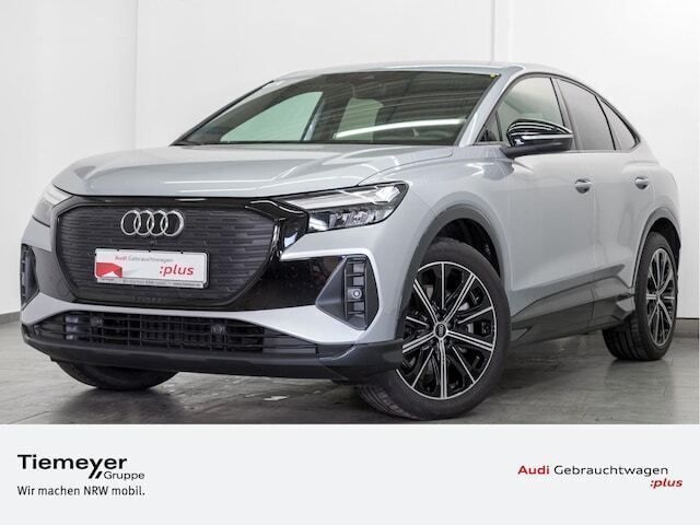 Florettsilber metallic Gebraucht 2024 Audi Q4 Sportback e-tron Ambiente SUV | 44.990 € (Teuer) - Bild 1/4