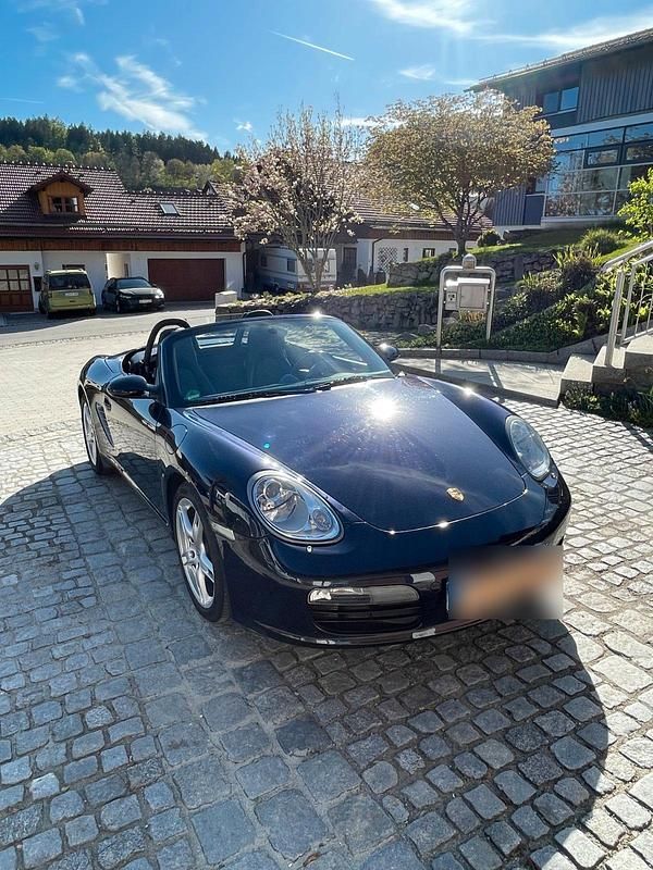 Second-hand Porsche Boxster 245 CP (180 kW) 2008 Albastru Cabrio