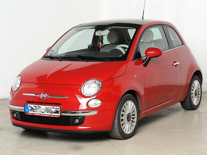 Rot Gebraucht 2009 Fiat 500 Lounge Kleinwagen | 6.990 € (Fairer Preis) - Bild 1/4