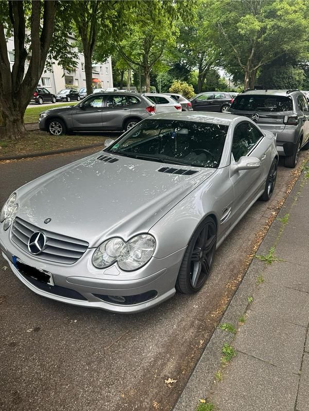 Grau Gebraucht 2001 Mercedes SL500 AMG Cabrio | 19.999 € (Superpreis) - Bild 1/4