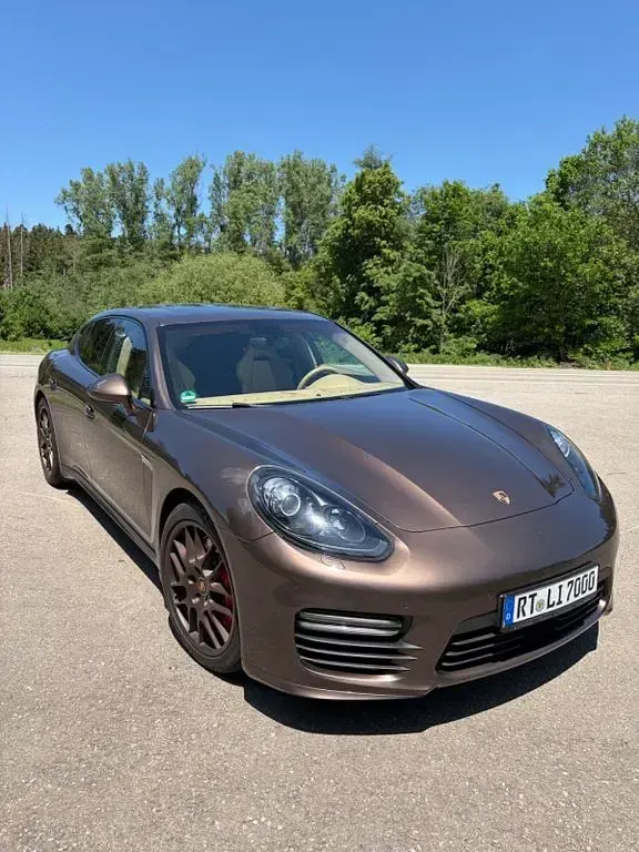 Gebraucht Porsche Panamera GTS 441 PS (324 kW) 2013 Braun Kleinwagen