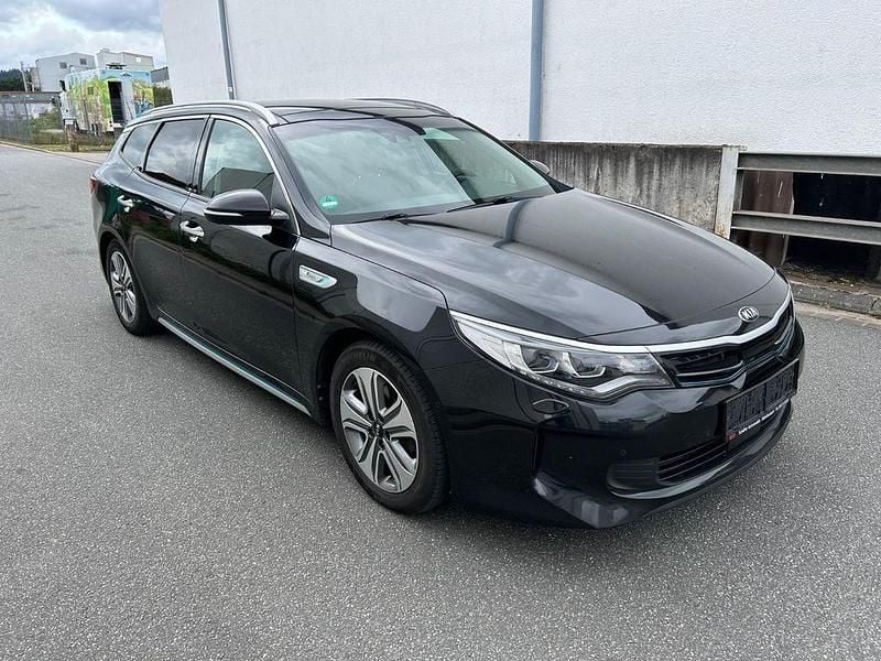 Gebraucht Kia Optima Hybrid Spirit 156 PS (114 kW) 2017 Schwarz Limousine