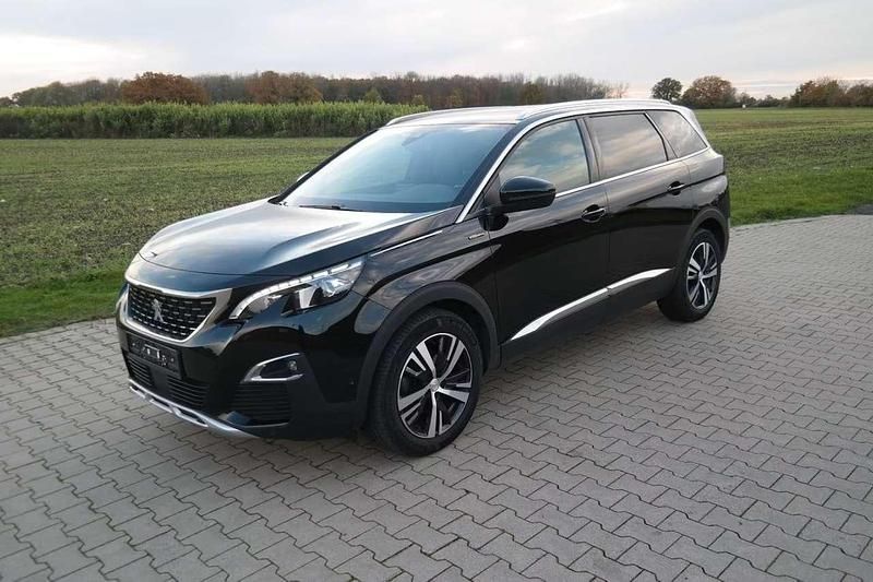 Schwarz Gebraucht 2020 Peugeot 5008 GT-line Van / Kleinbus | 16.000 € - Bild 1/4