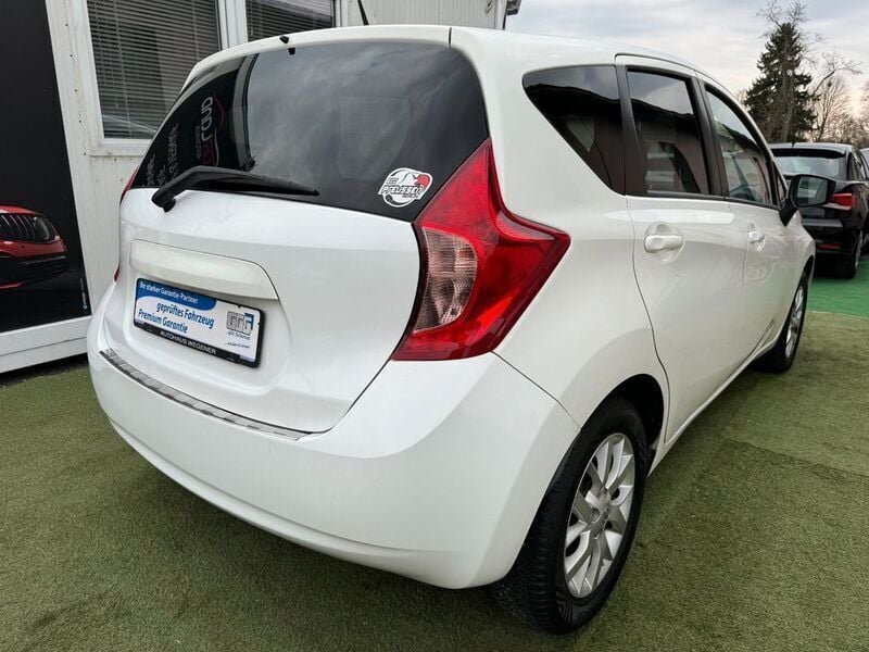 Gebraucht Nissan Note Acenta 80 PS (58 kW) 2016 Weiß Van / Kleinbus