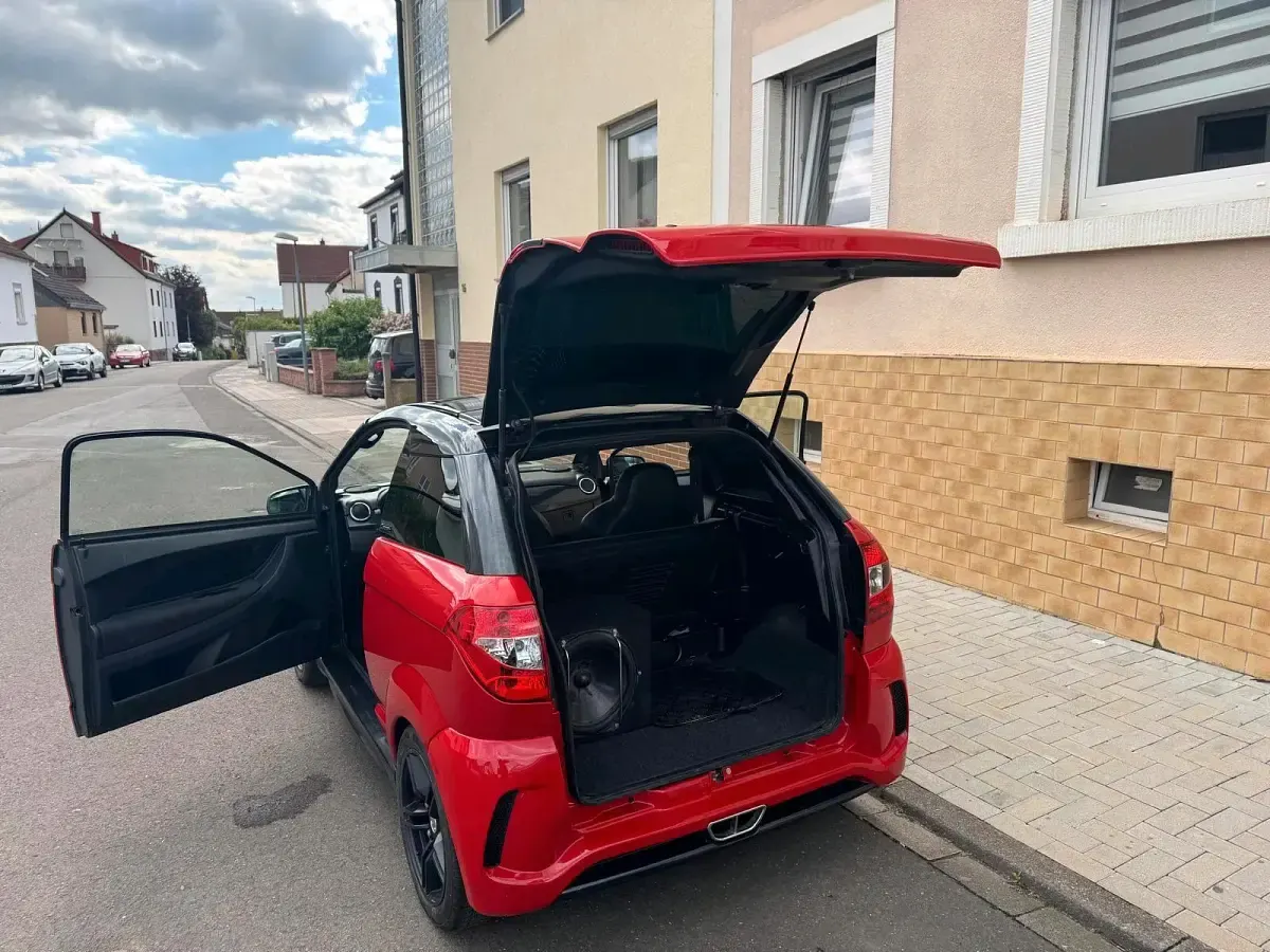 Używany Aixam Coupe GTI 2018 Czerwony Kabriolet