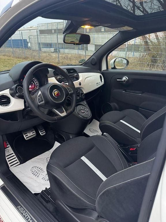Gebraucht Abarth 500 Custom 140 PS (102 kW) 2015 Weiß Kleinwagen