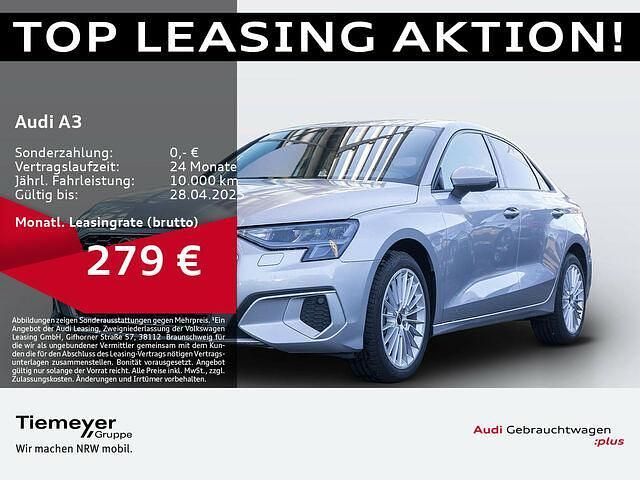 Gebraucht Audi A3 Advanced Plus 110 PS (80 kW) 2024 Florettsilber metallic Limousine