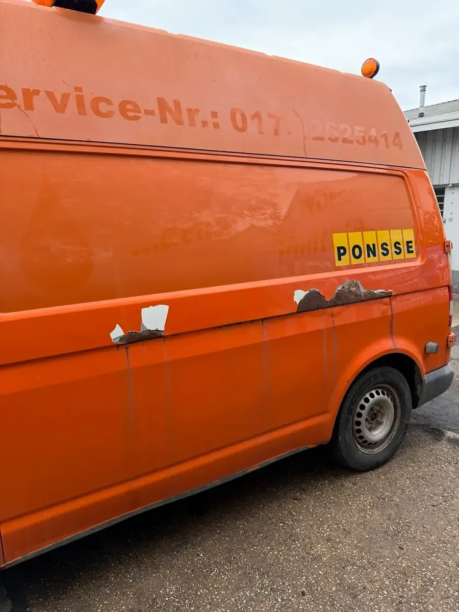Używany VW Transporter 174 KM (127 kW) 2009 Pomarańczowy Van