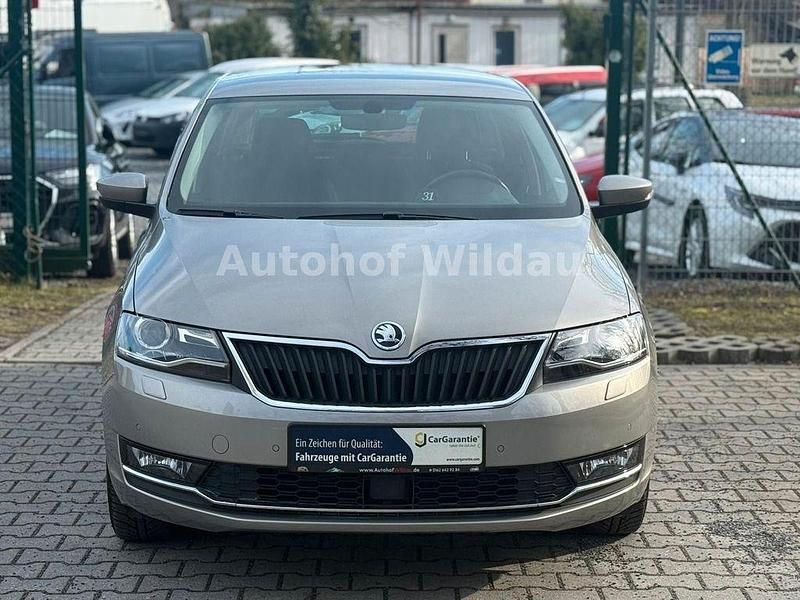 Gebraucht Skoda Rapid Clever 95 PS (69 kW) 2019 Beige Kleinwagen