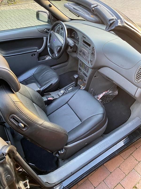 Gebraucht Saab 9-3 Cabriolet 150 PS (110 kW) 2002 Schwarz Cabrio