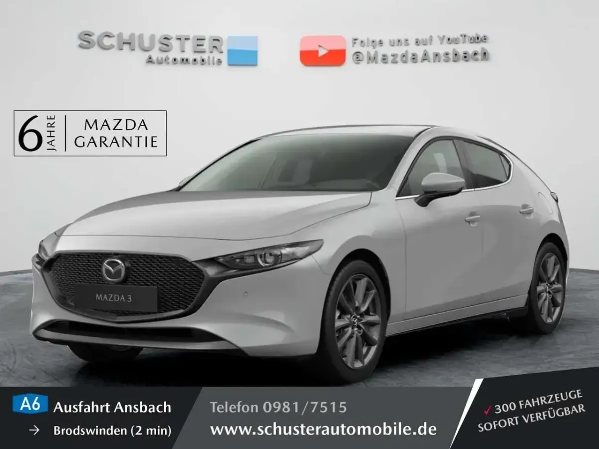 Neu Mazda 3 Takumi-Line 186 PS (136 kW) 2026 Grau Limousine
