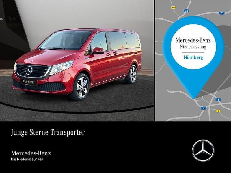 Rot Gebraucht 2022 Mercedes EQV300 Avantgarde Van / Kleinbus | 40.990 € (Guter Preis) - Bild 1/4