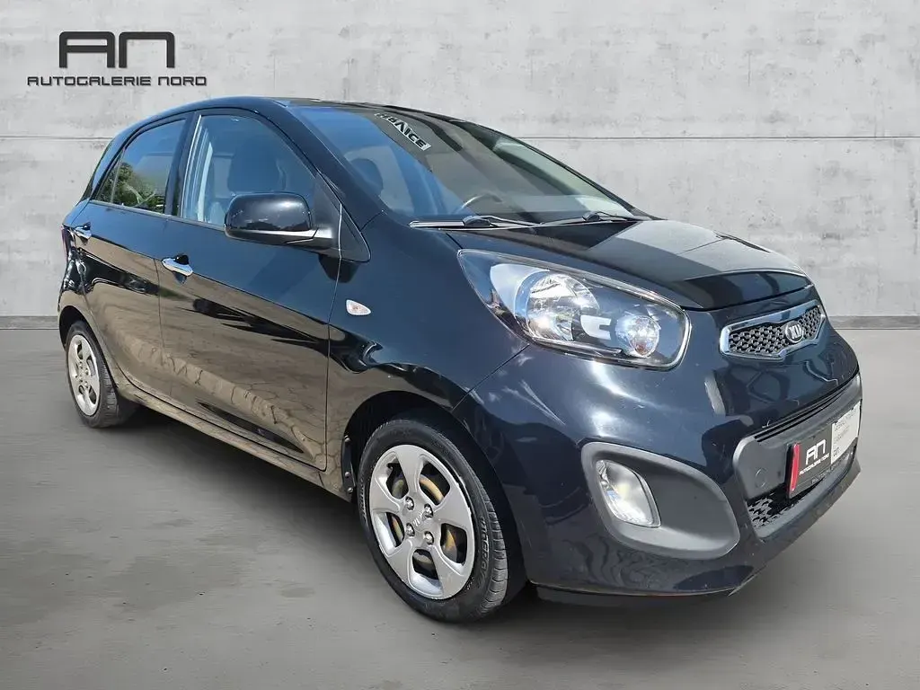 Gebraucht Kia Picanto 69 PS (50 kW) 2013 Schwarz Kleinwagen