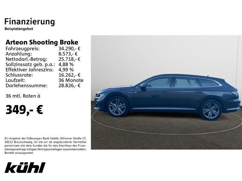 Gebraucht VW Arteon R-line 190 PS (139 kW) 2023 Mangangrau metallic Kombi