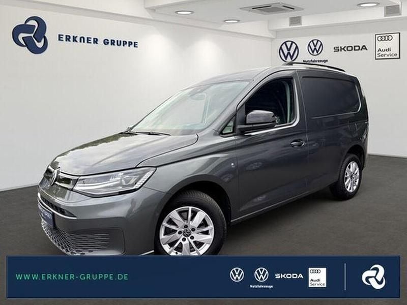 Indiumgrau metallic Gebraucht 2021 VW Caddy Van / Kleinbus | 24.899 € (Superpreis) - Bild 1/4