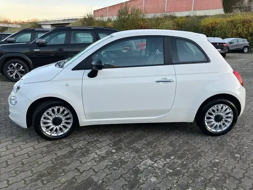 Gebraucht Fiat 500 69 PS (50 kW) 2023 Gelato weiß (5ca) Kleinwagen