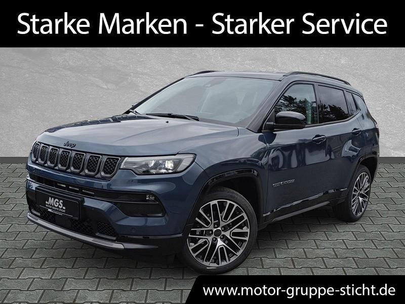 Blau Neu 2025 Jeep Compass Summit SUV | 36.450 € (Guter Preis) - Bild 1/2