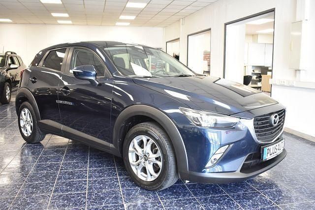 Mitternachtsblau metallic Gebraucht 2015 Mazda CX-3 Exclusive-Line SUV | 15.470 € (Fairer Preis) - Bild 1/4