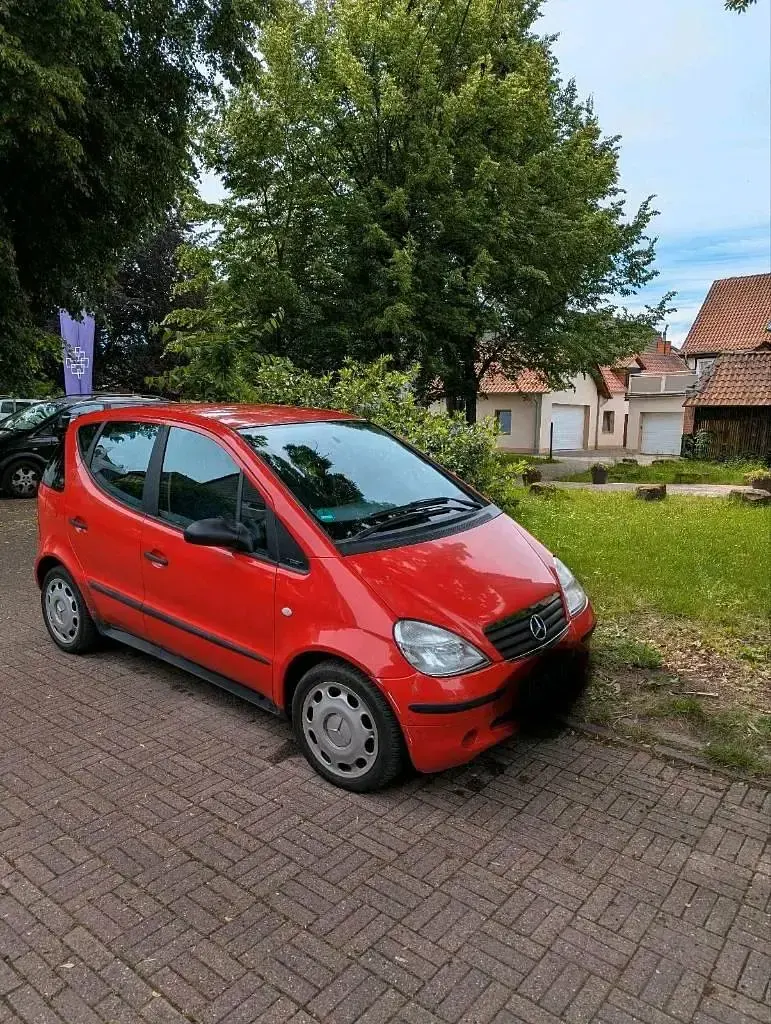 Gebraucht Mercedes A160 2000 Rot Kleinwagen