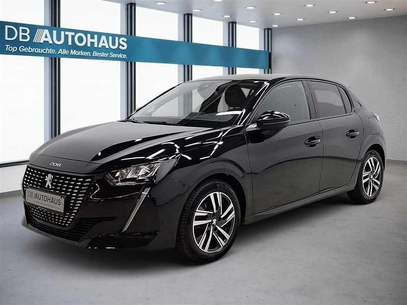 Schwarz Gebraucht 2023 Peugeot 208 Allure Kleinwagen | 13.630 € (Fairer Preis) - Bild 1/4