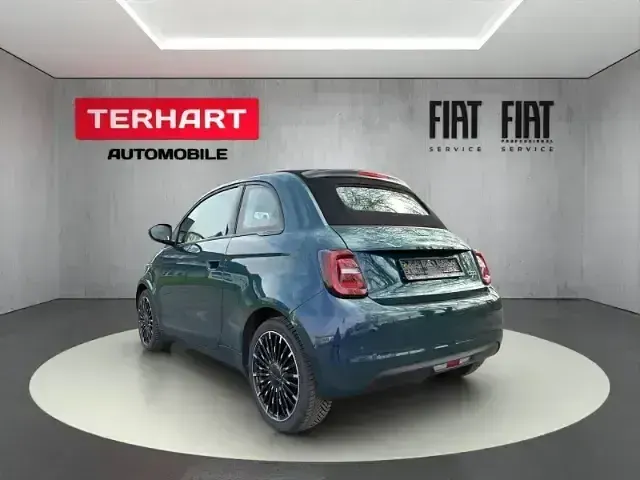 Second-hand Fiat 500e Icon 86 kW (118 CP) 2022 Verde Cabrio