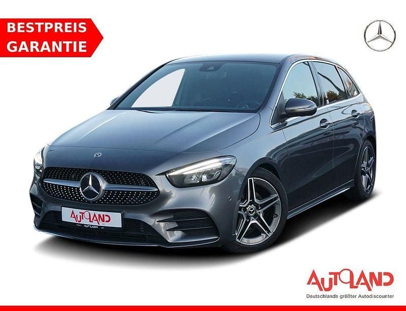 Grau Gebraucht 2019 Mercedes B200 AMG line Van / Kleinbus | 24.950 € (Fairer Preis) - Bild 1/4