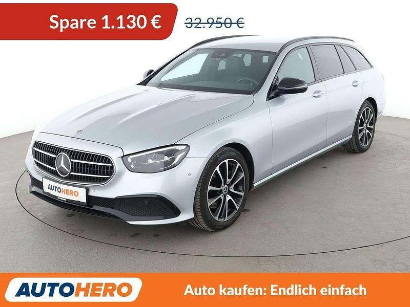 Hightech silber Gebraucht 2023 Mercedes E200 Avantgarde Kombi | 31.820 € (Superpreis) - Bild 1/3