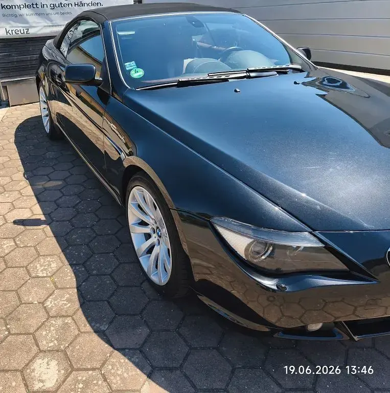 Gebraucht BMW 630 Cabriolet 258 PS (189 kW) 2007 Schwarz Cabrio
