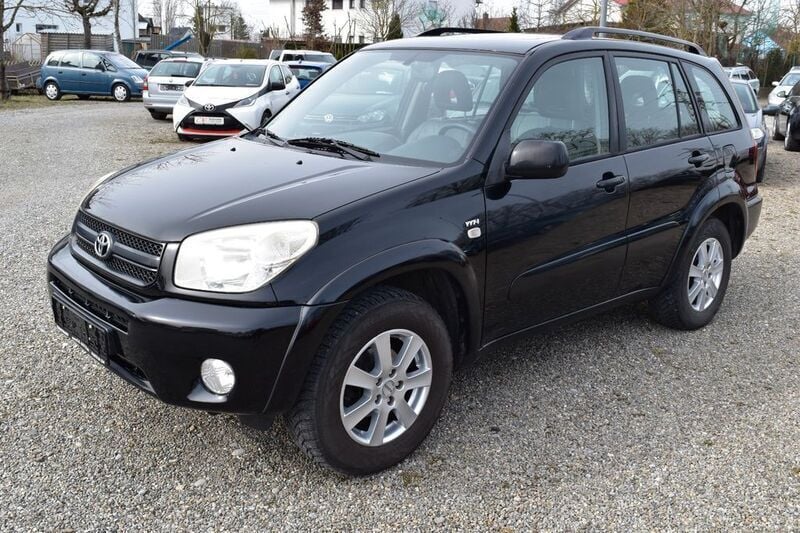 Schwarz Gebraucht 2004 Toyota RAV4 Executive SUV | 4.490 € (Guter Preis) - Bild 1/4