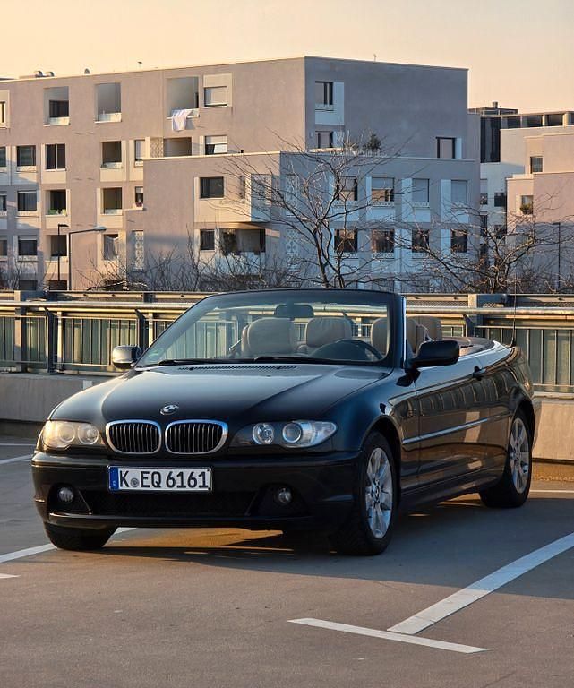 Schwarz Gebraucht 2005 BMW 320 Cabriolet Cabrio | 4.400 € (Superpreis) - Bild 1/4