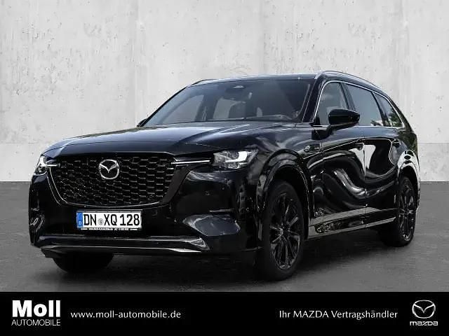 Schwarz Gebraucht 2025 Mazda CX-80 Homura-Line SUV | 58.490 € (Fairer Preis) - Bild 1/4