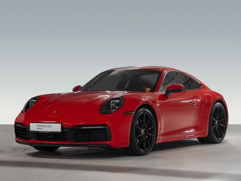 Rot Gebraucht 2019 Porsche 911 Carrera 4S Coupé | 124.300 € (Guter Preis) - Bild 1/4