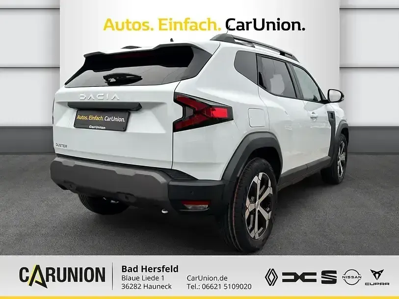 Neu Dacia Duster Journey 140 PS (102 kW) 2025 Arktisweiß SUV