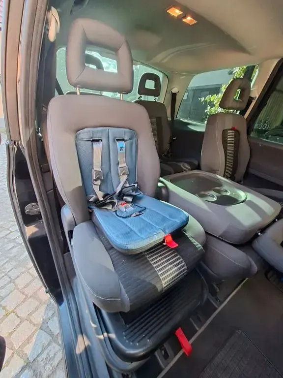 Gebraucht VW Sharan United 150 PS (110 kW) 2009 Schwarz Van / Kleinbus