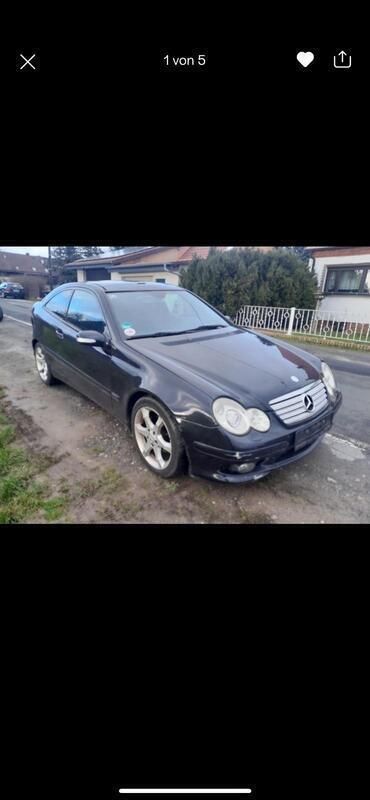 Andere außenfarben Gebraucht 2005 Mercedes C220 Coupé | 1.200 € - Bild 1/4