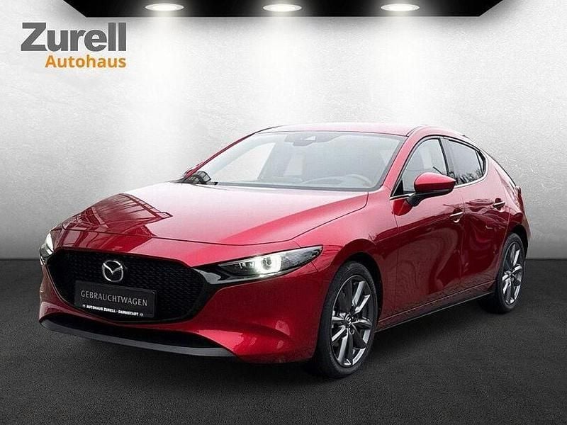Rot Gebraucht 2020 Mazda 3 Limousine | 18.580 € (Guter Preis) - Bild 1/4