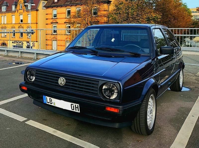 Gebraucht VW Golf II 72 PS (52 kW) 1987 Blau Kleinwagen