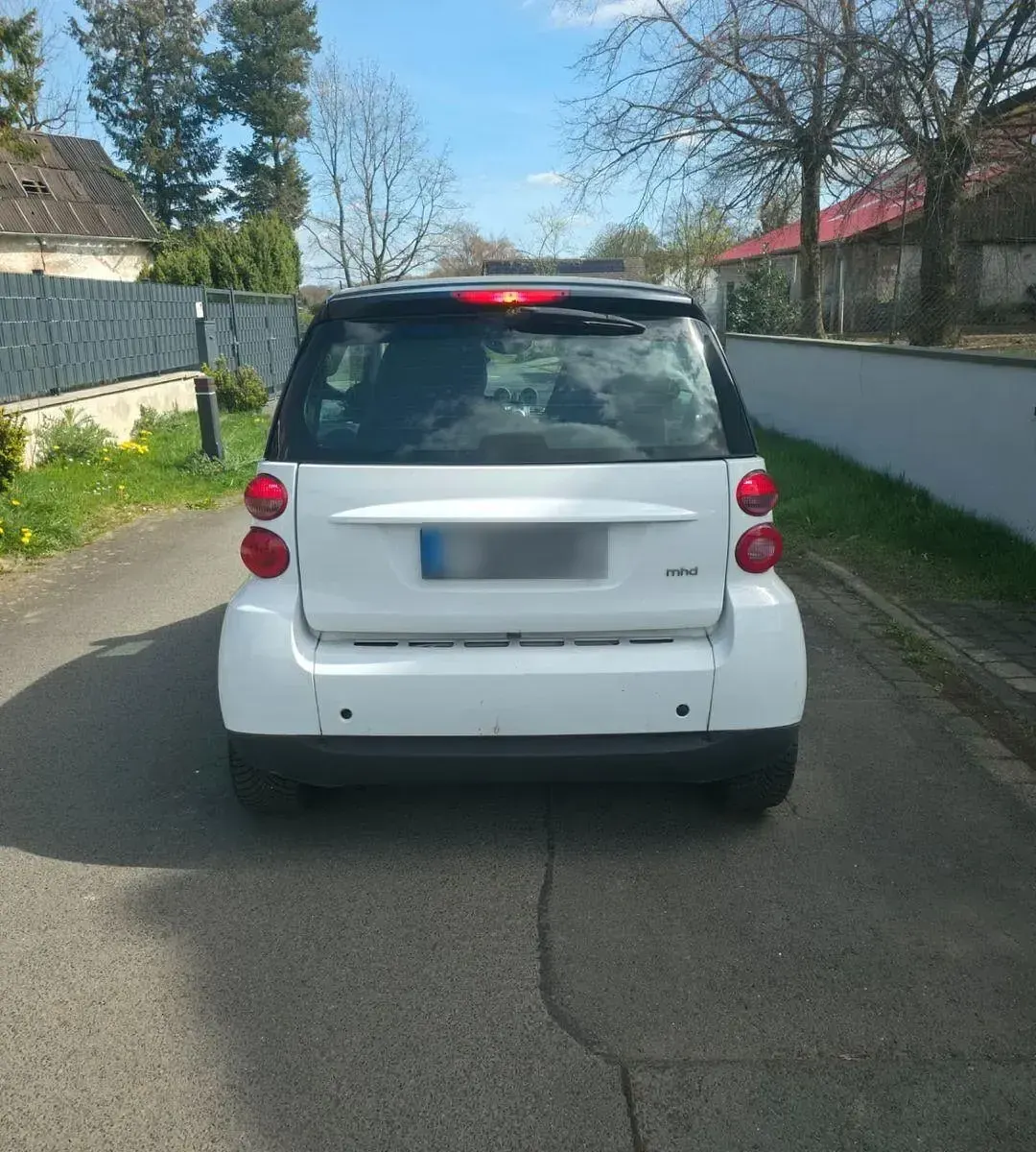 Gebraucht Smart ForTwo Coupé Pure 71 PS (52 kW) 2009 Weiß Coupé