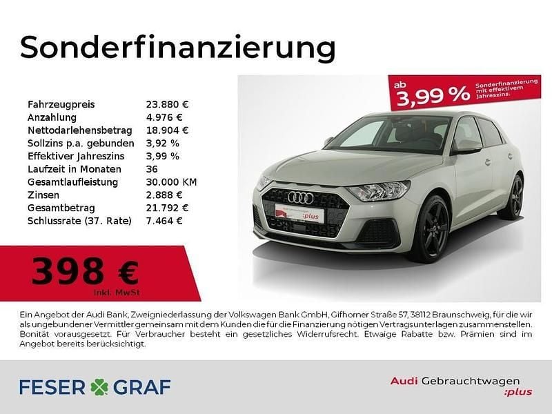 Gebraucht Audi A1 Sportback Sport 116 PS (85 kW) 2025 Tausilber metallic Kleinwagen