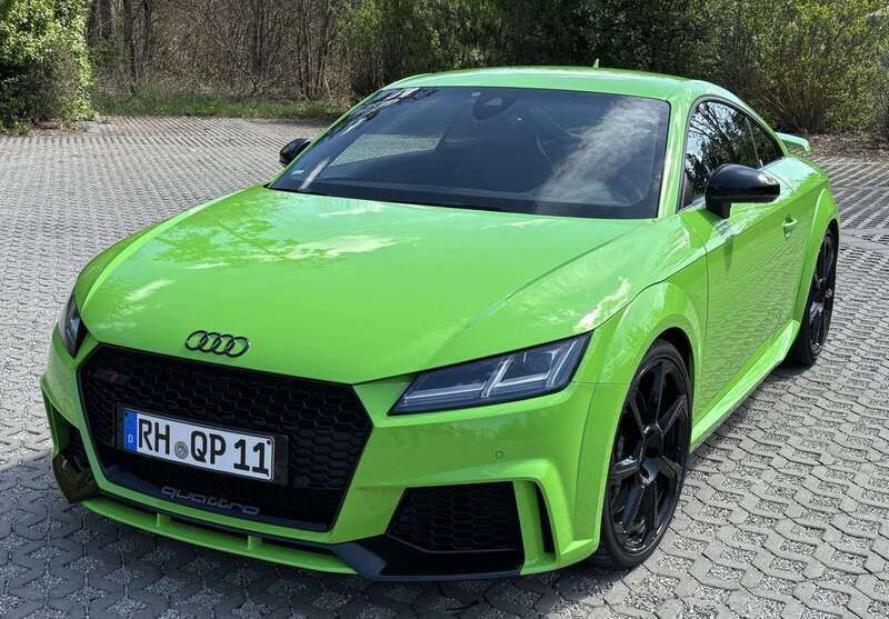 Grün Gebraucht 2018 Audi TT RS Exclusive Coupé | 49.400 € (Fairer Preis) - Bild 1/4