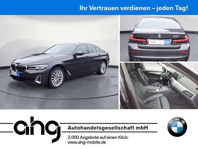 Grau Gebraucht 2022 BMW 540 Sport Line Limousine | 37.720 € (Superpreis) - Bild 1/4