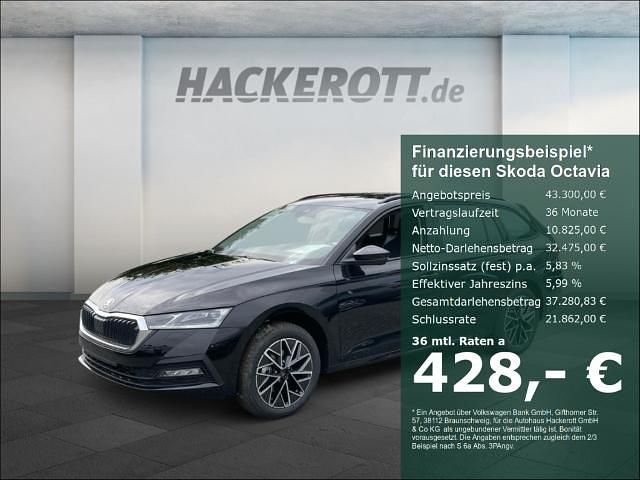Schwarz Gebraucht 2024 Skoda Octavia Ambition Kombi | 43.300 € - Bild 1/4